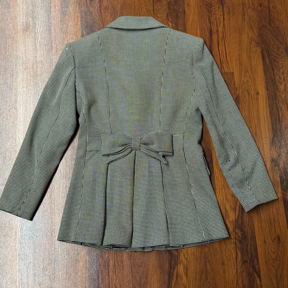Sandro Paris Houndstooth Blazer FR 40 US 6-8 - Picture 2 of 8